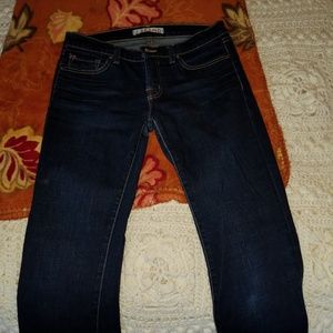 J Brand Mid Rise Jeans - Indigo